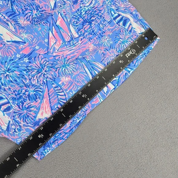 Lilly Pulitzer Swim Trunks Shorts Mens XL Blue Its A Sailabration Print NWT - Picture 8 of 12